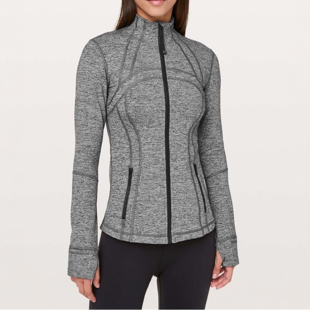 Lululemon Define Jacket•Heathered Black🖤🩶